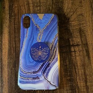 iPhone XR Phone case w/ pop socket